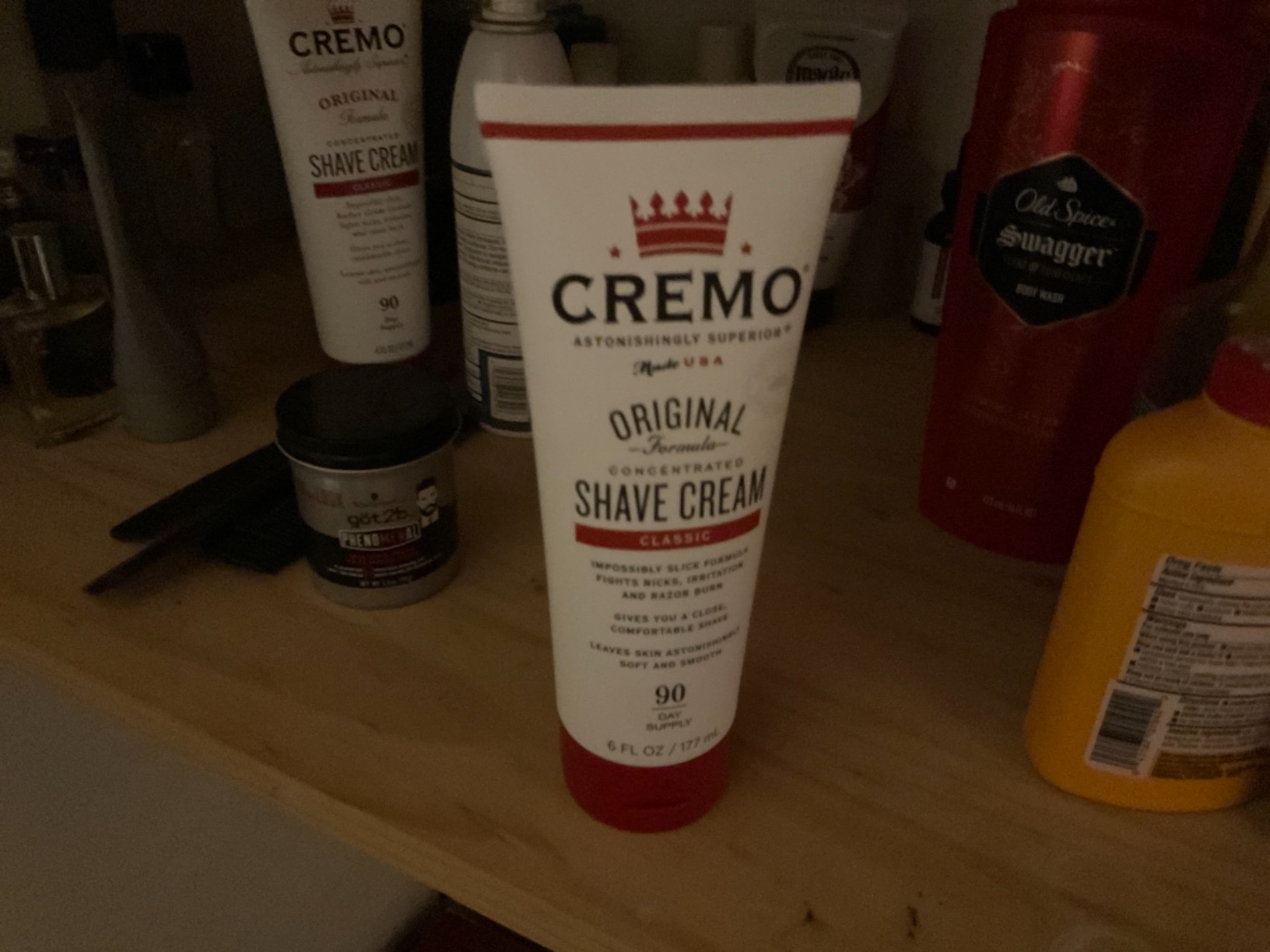 Cremo Shaving Cream for Men, Sensitive, 6 Fl Oz | Barber grade, Smooth shave cream, Cooling finish, Helps with razor irritation, Slick hydrating formula customer photo 1