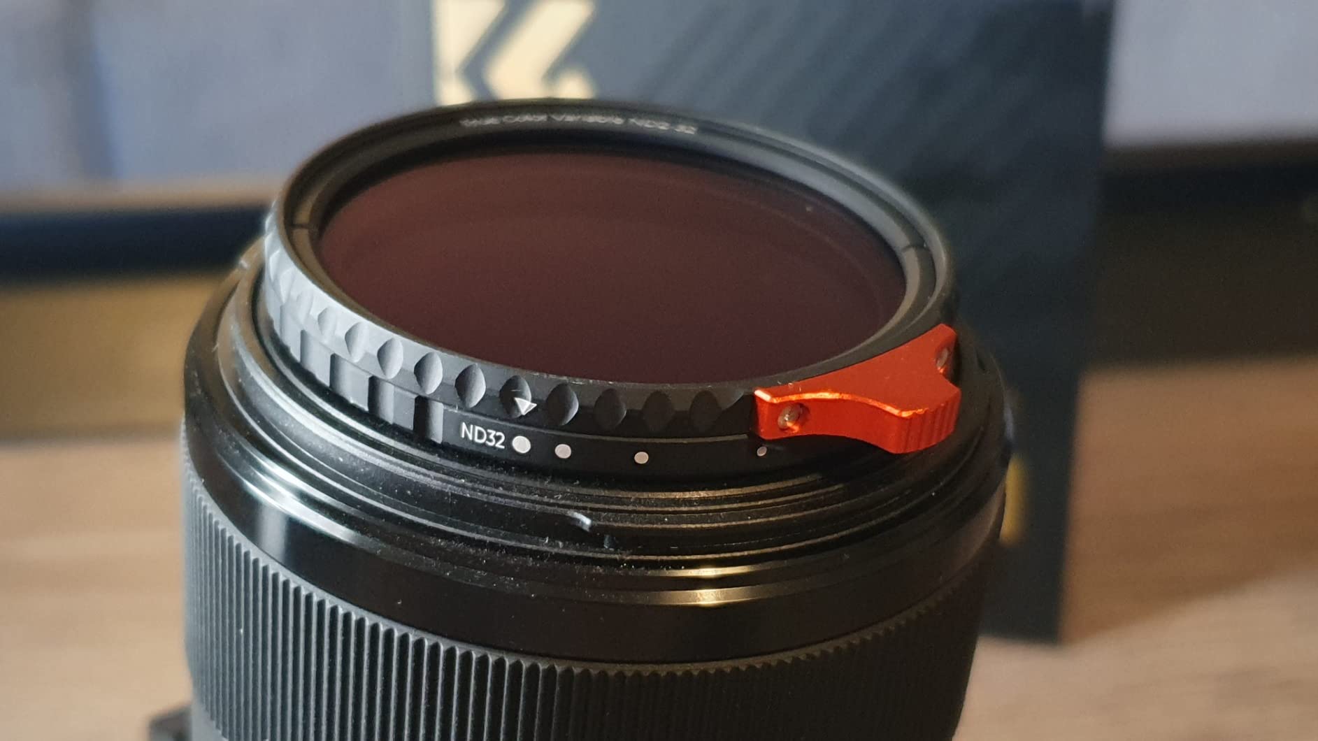K&F CONCEPT 82mm True Color Variable ND2-32 (1-5 Stops) ND Lens Filter | Adjustable Neutral Density Filter with 28 Multi-Layer Coatings for Camera Lens (Nano-X Series) FN714 customer photo 1