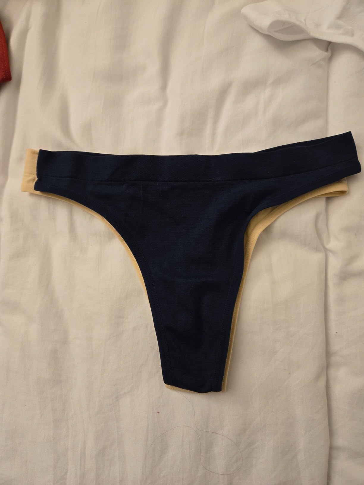 Womens Seamless Thongs Underwear Stretchy No Show Panties Pack customer photo 2