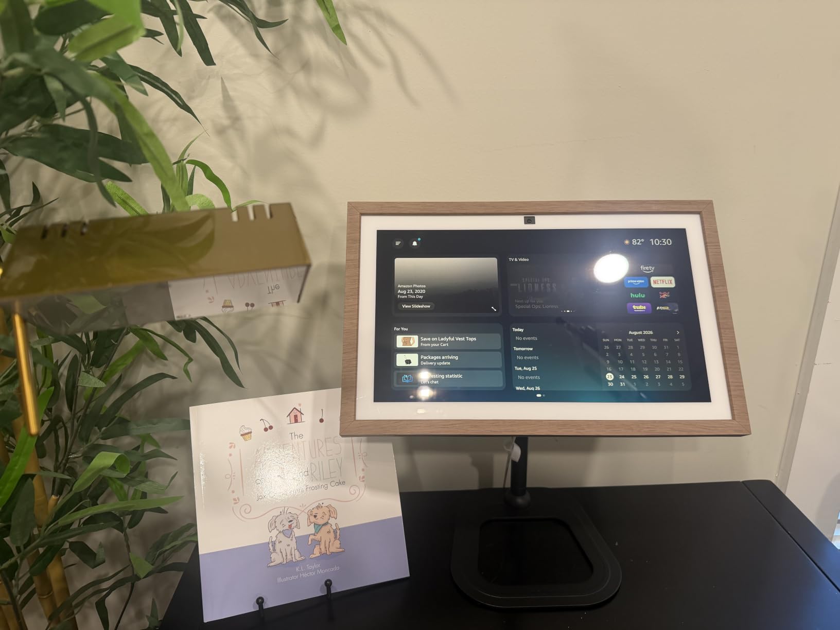 Amazon Echo Show 15 (newest model), Full HD 15.6