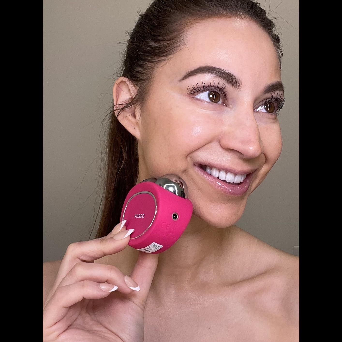 FOREO Bear 2 Advanced Toning Microcurrent Facial Device - Face Sculpting Tool - Firm & Contour - Non-Invasive - Increases Skin Care Absorption - Lavender customer photo 1