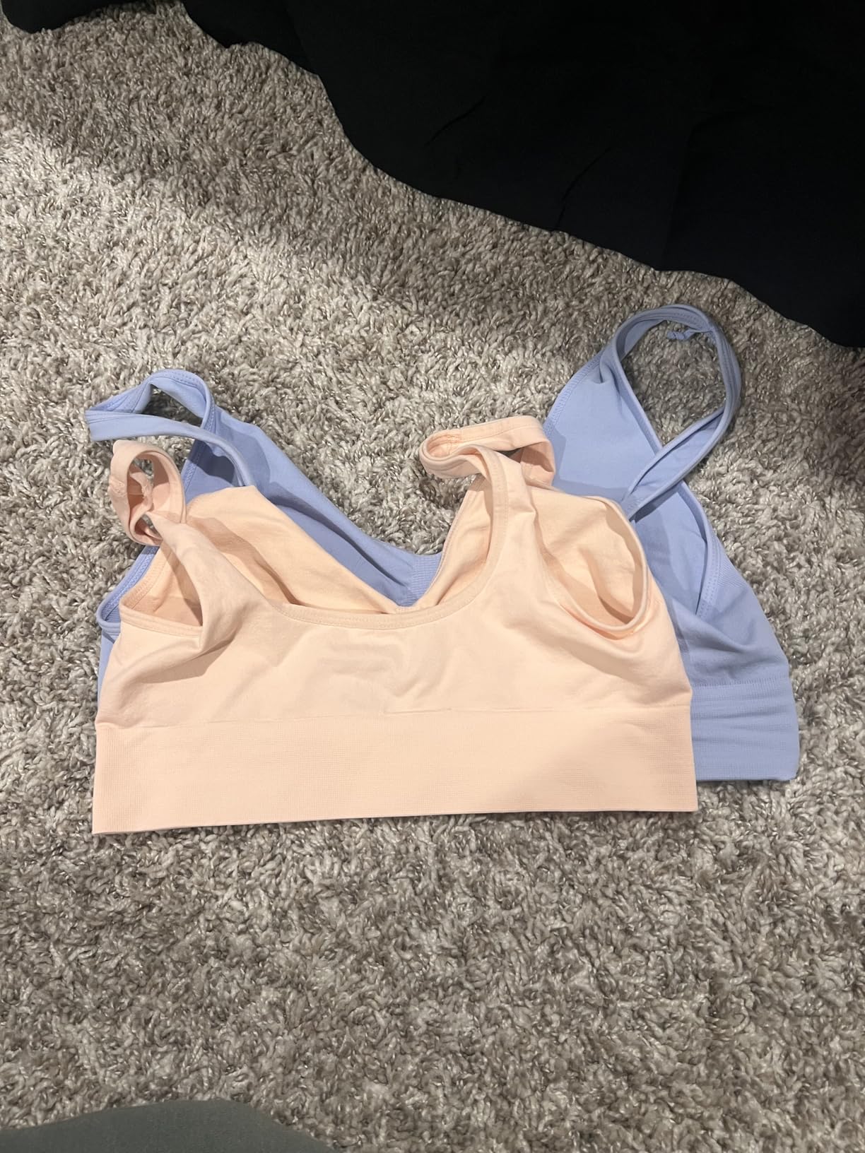 Women's Wireless Sleep Bras Unpadded Seamless Comfort Bras Throw-on Wirefree Bralettes 3 Pack customer photo 2
