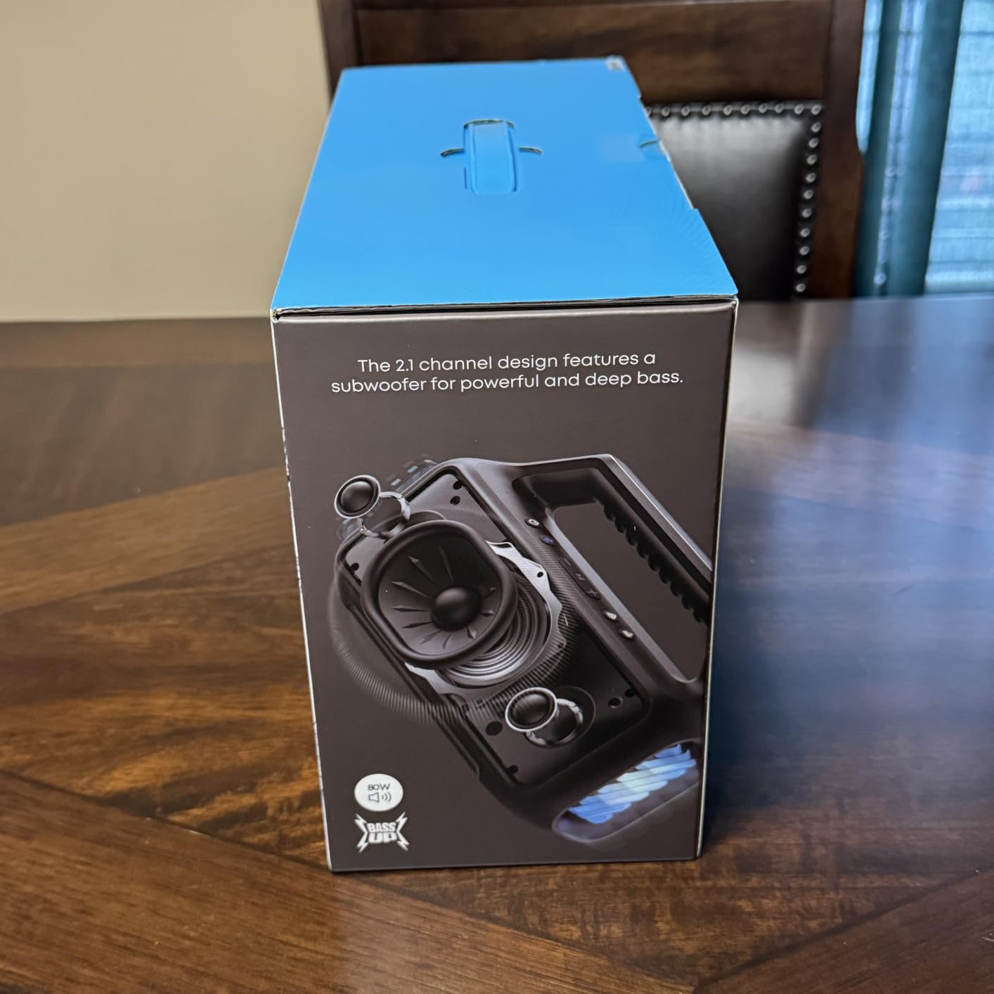Boom 2 by Anker, 80W Outdoor Bluetooth Speaker, 24H Playtime | IPX7 Waterproof, BassUp 2.0, Floatable, RGB lights, USB-C, Custom EQ via soundcore App customer photo 1