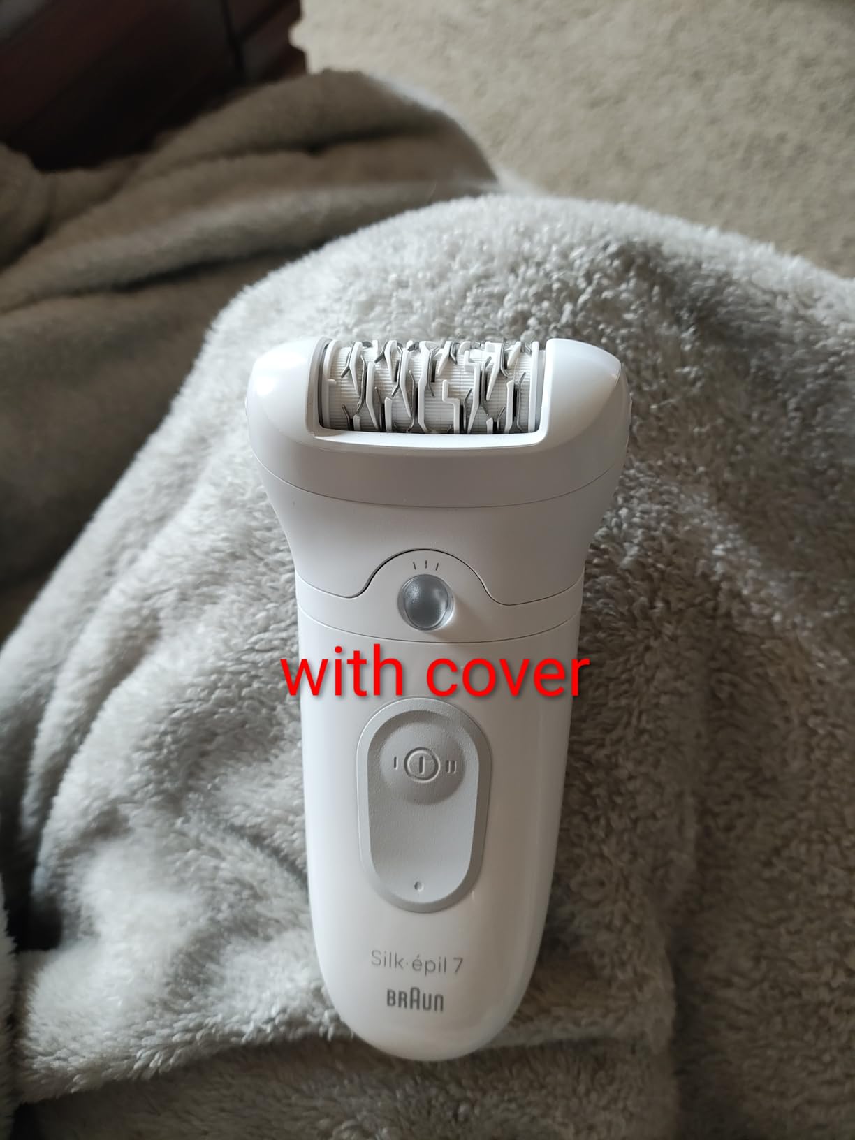 Braun Epilator Silk-épil 7, Wet and Dry, Wide Head, SE7-041 with Shaver Head and Trimmer Comb customer photo 2