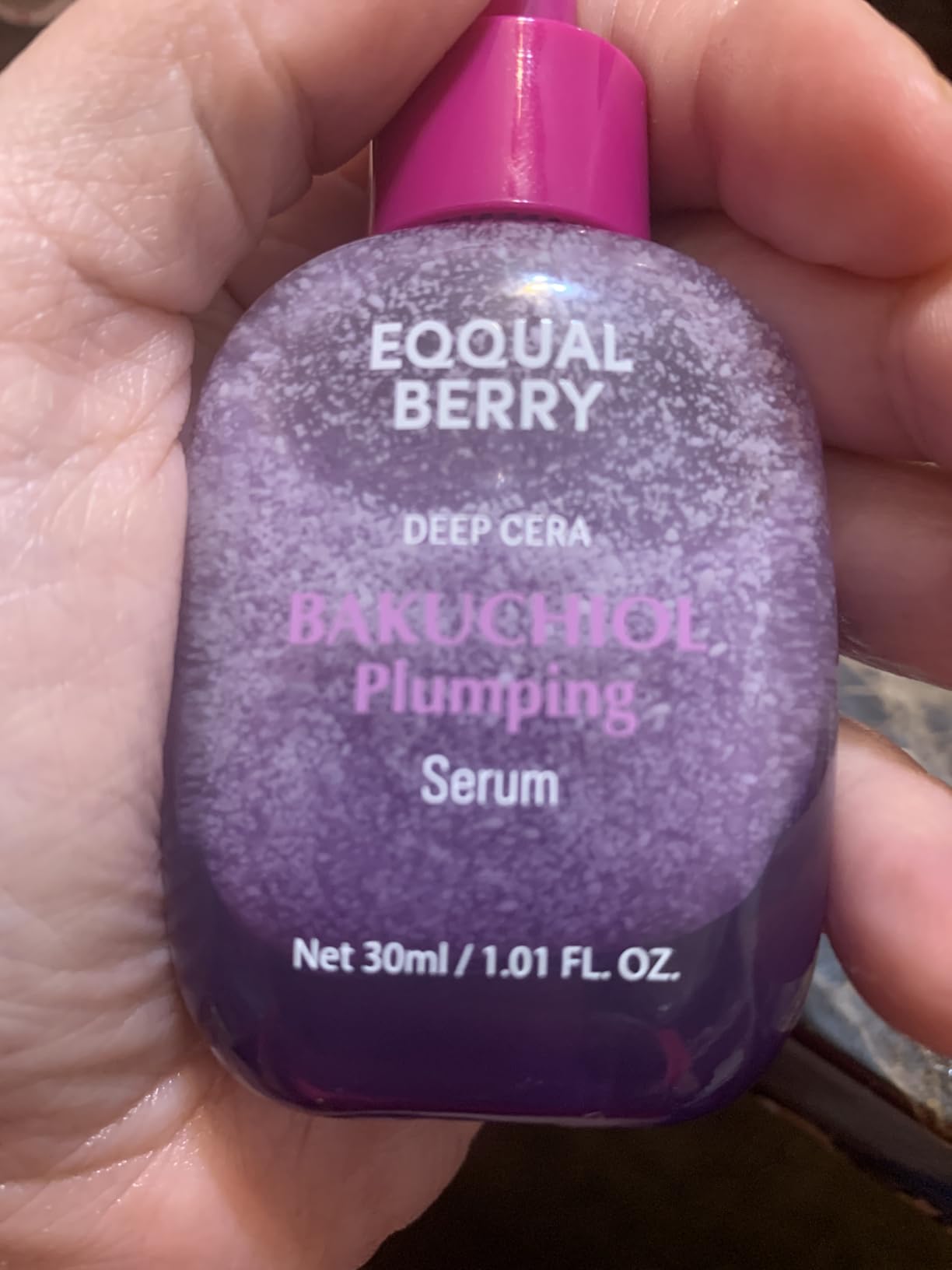 EQQUALBERRY Bakuchiol Plumping Face Serum - Retinol Natural Alternative for Sensitive Skin, with Niacinamide & Hyaluronic Acid, Pore & Wrinkle Korean Skin Care (1.01oz / 30ml) customer photo 2