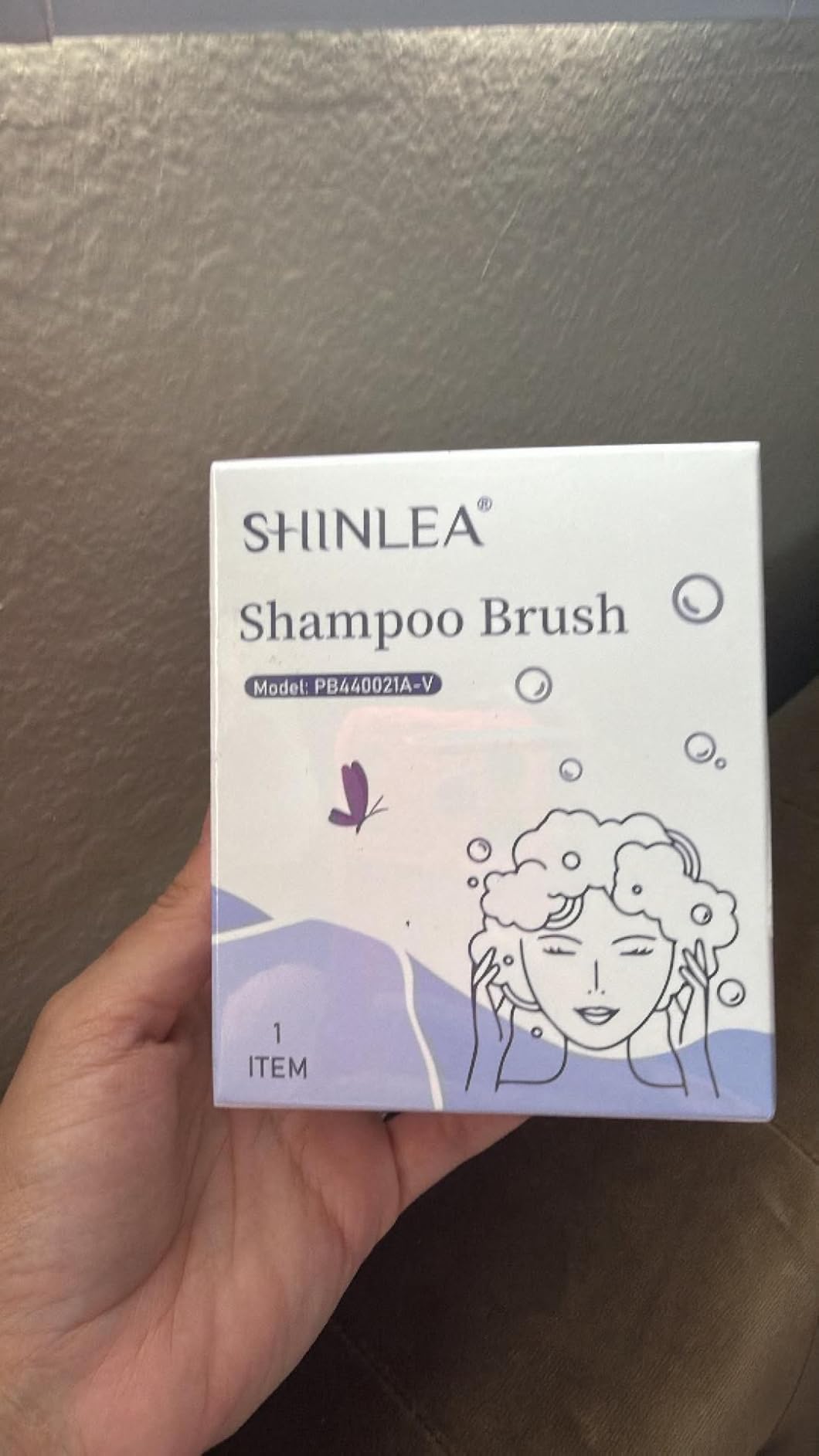 SHINLEA 2 in 1 Scalp Massager Hair Growth, Scalp Scrubber with Soft Silicone Bristles for Dandruff Removal, Shampoo Brush for Exfoliation, Head Massager for Both Wet and Dry Use (Black) customer photo 1