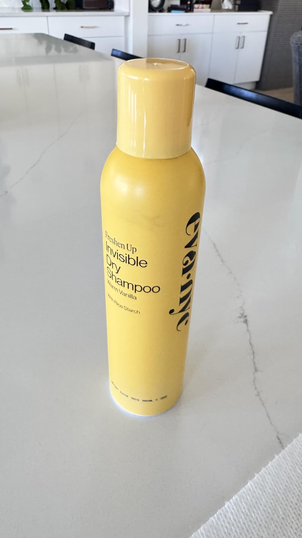 Eva NYC Freshen Up Invisible Dry Shampoo, Cleansing for Women of All Hair Types, Non Toxic with Argan Oil & Rice Starch, GMO-Free, Leaves No White Residue, 5.3 oz customer photo 1