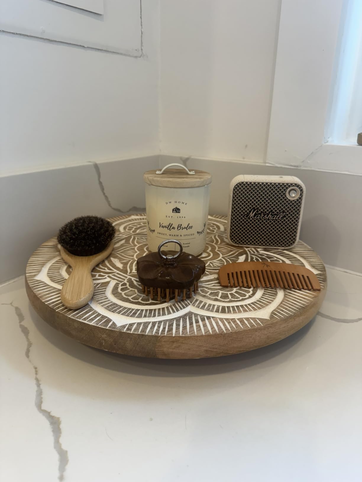 Wooden Scalp Massager for Hair Growth Support, Bamboo Scalp Massager Brush for Head Relaxation, Scalp Stimulation & Hair Oil Distribution, Natural Wooden Massager for Face and Body Care customer photo 2