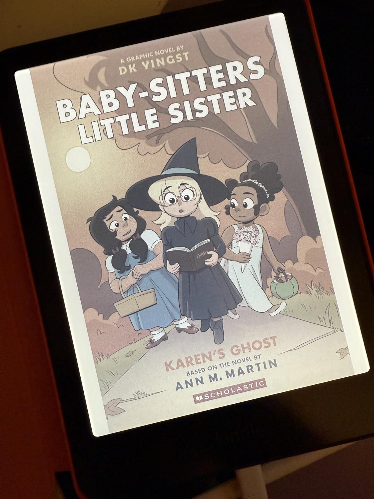 Amazon Kindle Colorsoft Kids 16 GB (newest model) – Lightweight, compact, and designed for reading—no apps, videos, or games. – with cover, Starlight Reading customer photo 1
