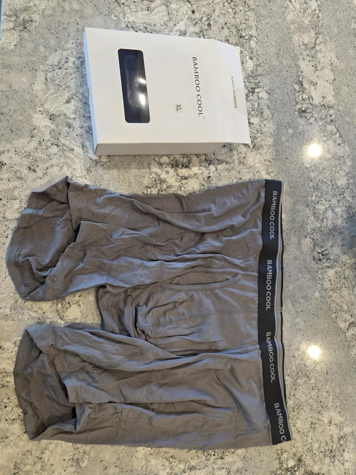 BAMBOO COOL Ultra Soft Mens Underwear Boxer Briefs Multi-pack customer photo 1