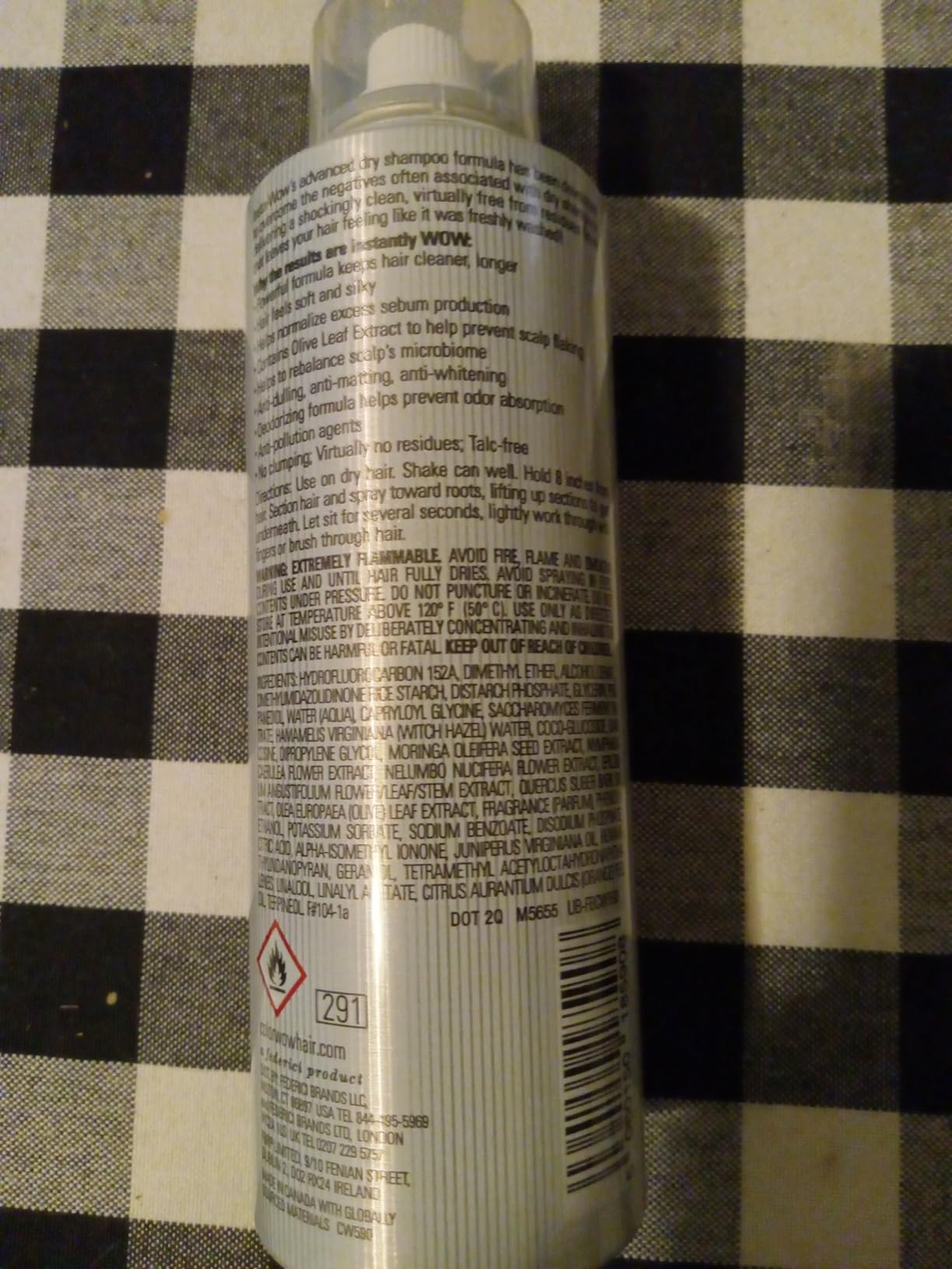 COLOR WOW Insta-WOW - Advanced Dry Shampoo, No White Residue | Removes oil, provides shampoo-grade cleansing results. No grit, clumping, or powdery residue. For all hair types customer photo 2