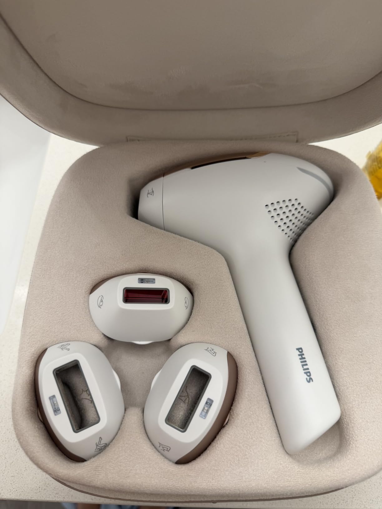 Philips Lumea IPL - Salon-Like Laser Hair Removal for Women, Permanent Hair Reduction Device At Home for Face & Body - Safe & Painless, 5 Settings & Skin Sensors, BRI984/03 customer photo 2