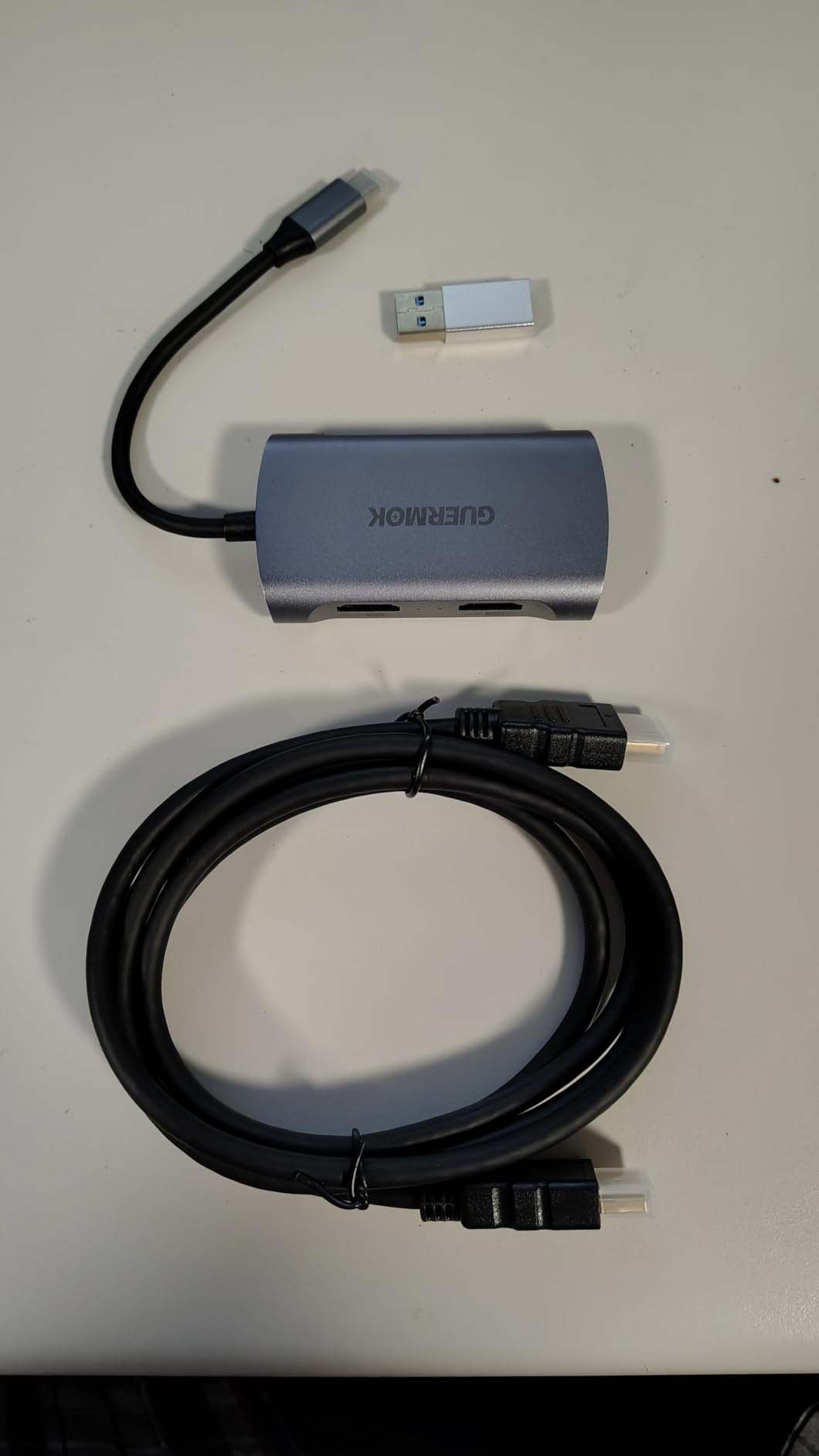 Guermok 4K@60FPS Capture Card for Streaming, 2K@120FPS USB3.0 HDMI Capture | for USBC Camera Video Capture, 4K60 Passthrough, 3.5mm Audio in & Mic Out, Works with Switch 2/1, PS5/4, Xbox, Pad, Mac, PC customer photo 1
