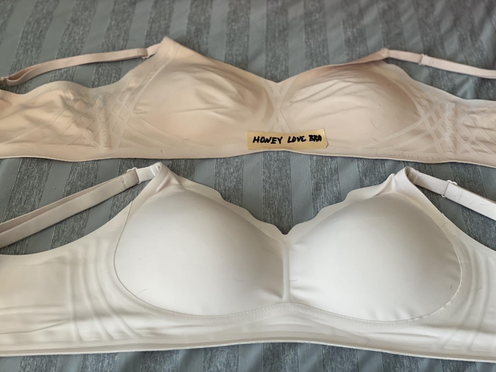 Womens Wireless Jelly Bra Seamless Full Coverage Supportive Bralette customer photo 1