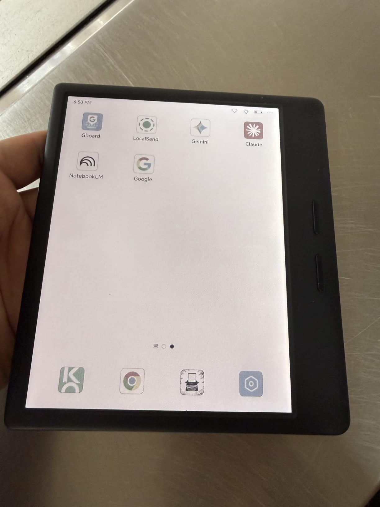 Ocean C 64GB+4GB 7” Color eBook Reader Supports Handwriting, 7” Color E-Ink Paper Tablet with Long Battery Life for Reading and Writing (Not Included Musnap Stylus Pen) customer photo 1