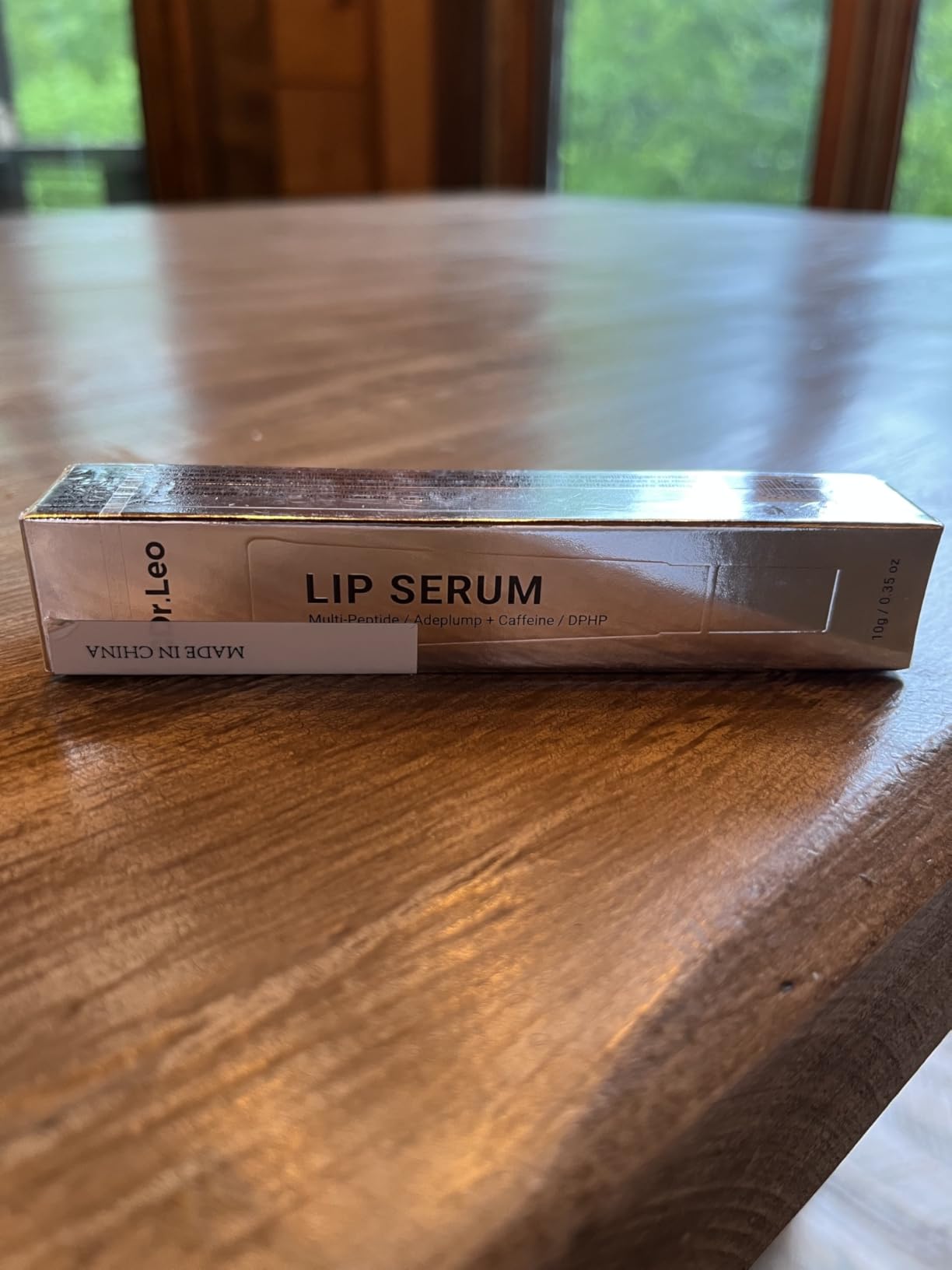 Multi-Peptide Lip Serum Moisturizing Balm with Natural Oils, 0.35oz, 4-in-1 Anti-Aging Lip Serum with DPHP & Caffeine; Doubles as Lip Mask, Gloss & Primer, 24h Moisture for Dry, Sensitive Lips customer photo 1