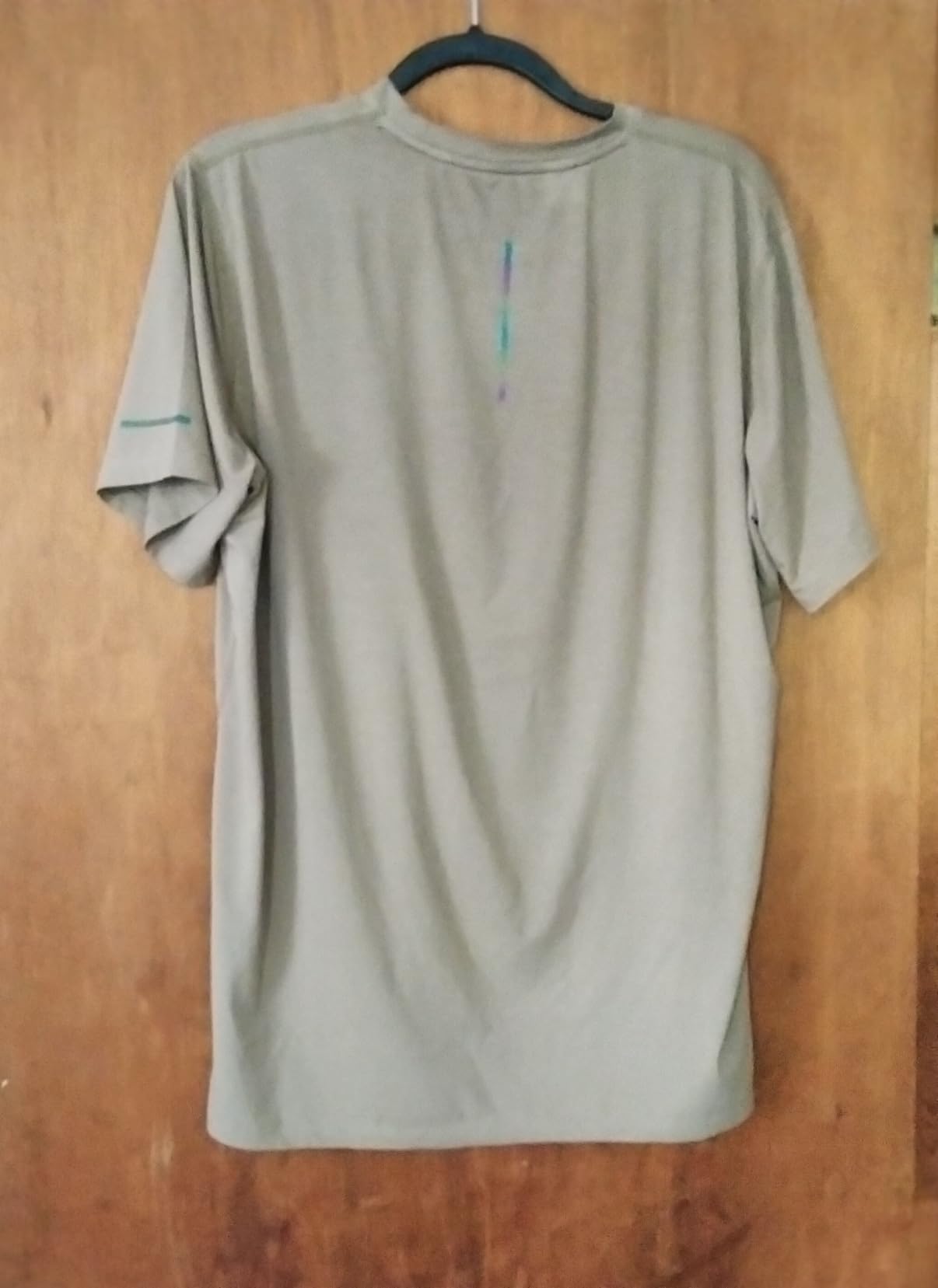 GritGlacier Bamboo Viscose Cooling Workout T-Shirt for Men, Summer Lightweight customer photo 2